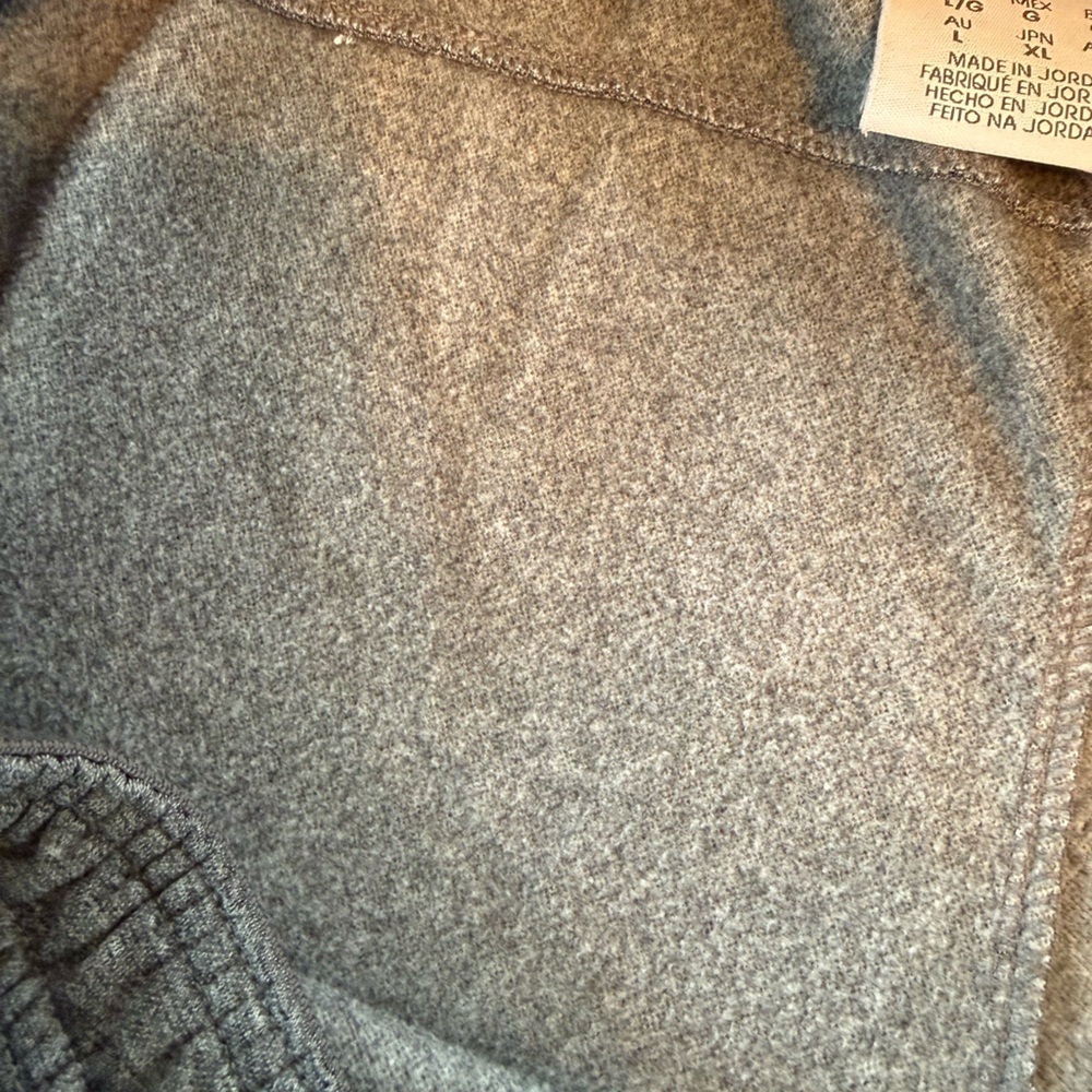 Straight Leg Heather Gray Joggers by Champion, Warm Lining. - Picture 12 of 12